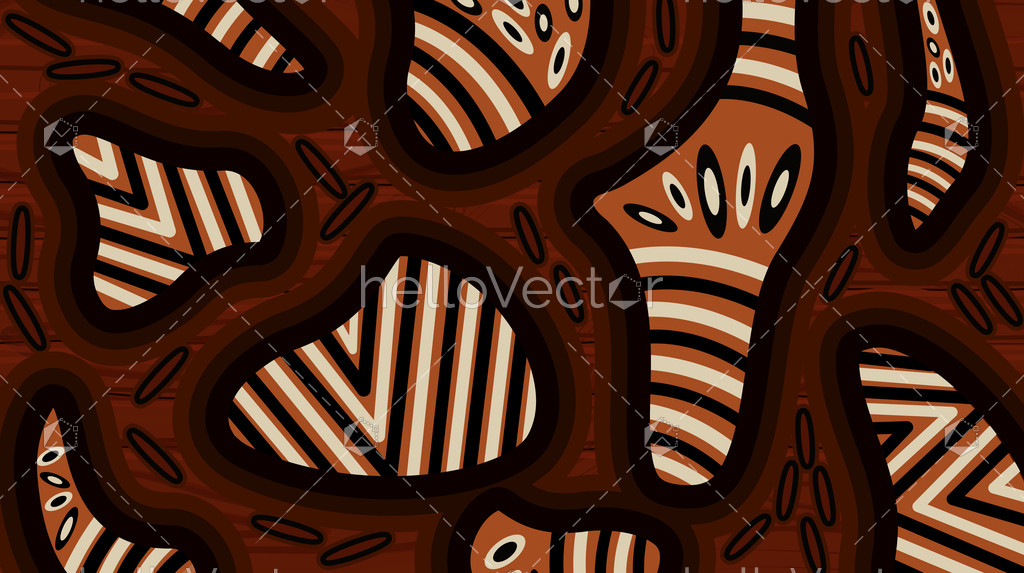 Abstract art background - Vector Illustration - Download Graphics & Vectors