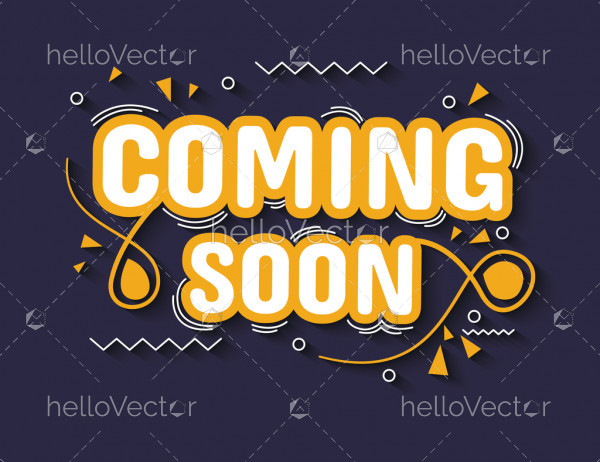 Coming soon background - Download Graphics & Vectors