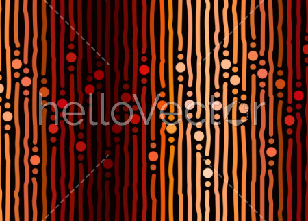 Aboriginal dot art vector seamless pattern background.