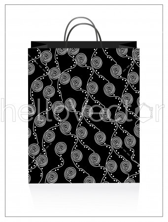 Tote bag with aboriginal art.