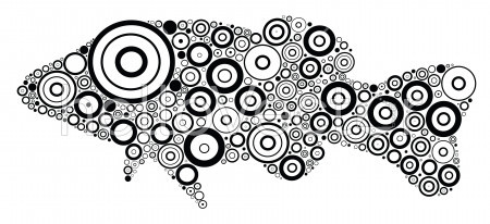 Aboriginal art fish illustration