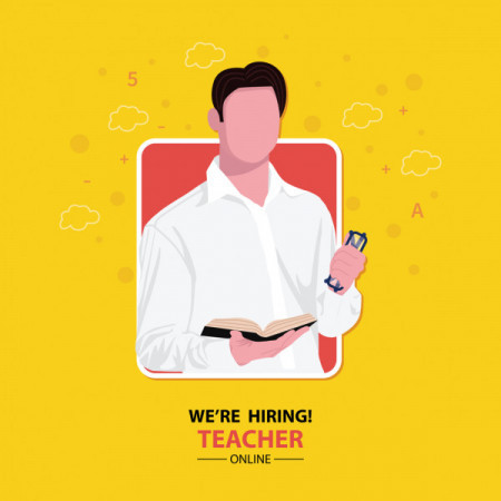 We are hiring template for teacher